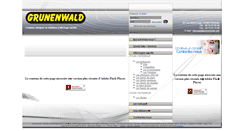 Desktop Screenshot of grunenwald.com